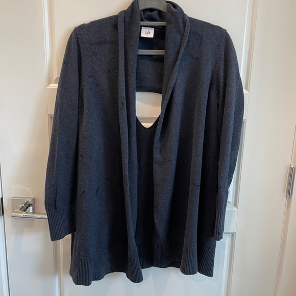 cabi Victoria Sweater, #3360, M, EUC, Midnight Blue - Picture 1 of 9